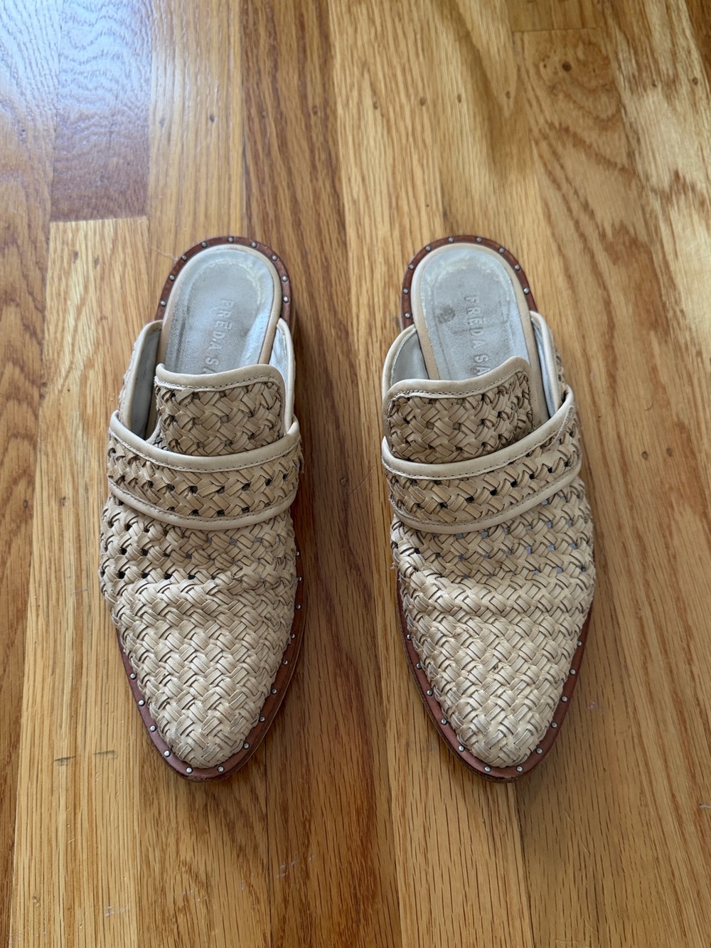 Freda Salvador Woven Keen Mule